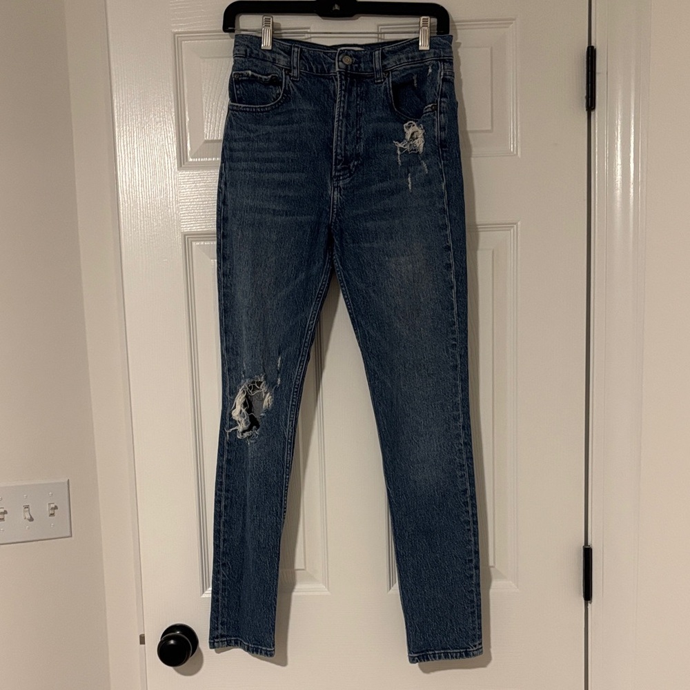 Boyish by Her Classic Blue Distressed Women Jeans